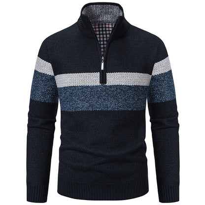 Thick Warm Quarter zip For Men