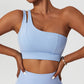 One-shoulder Yoga Top
