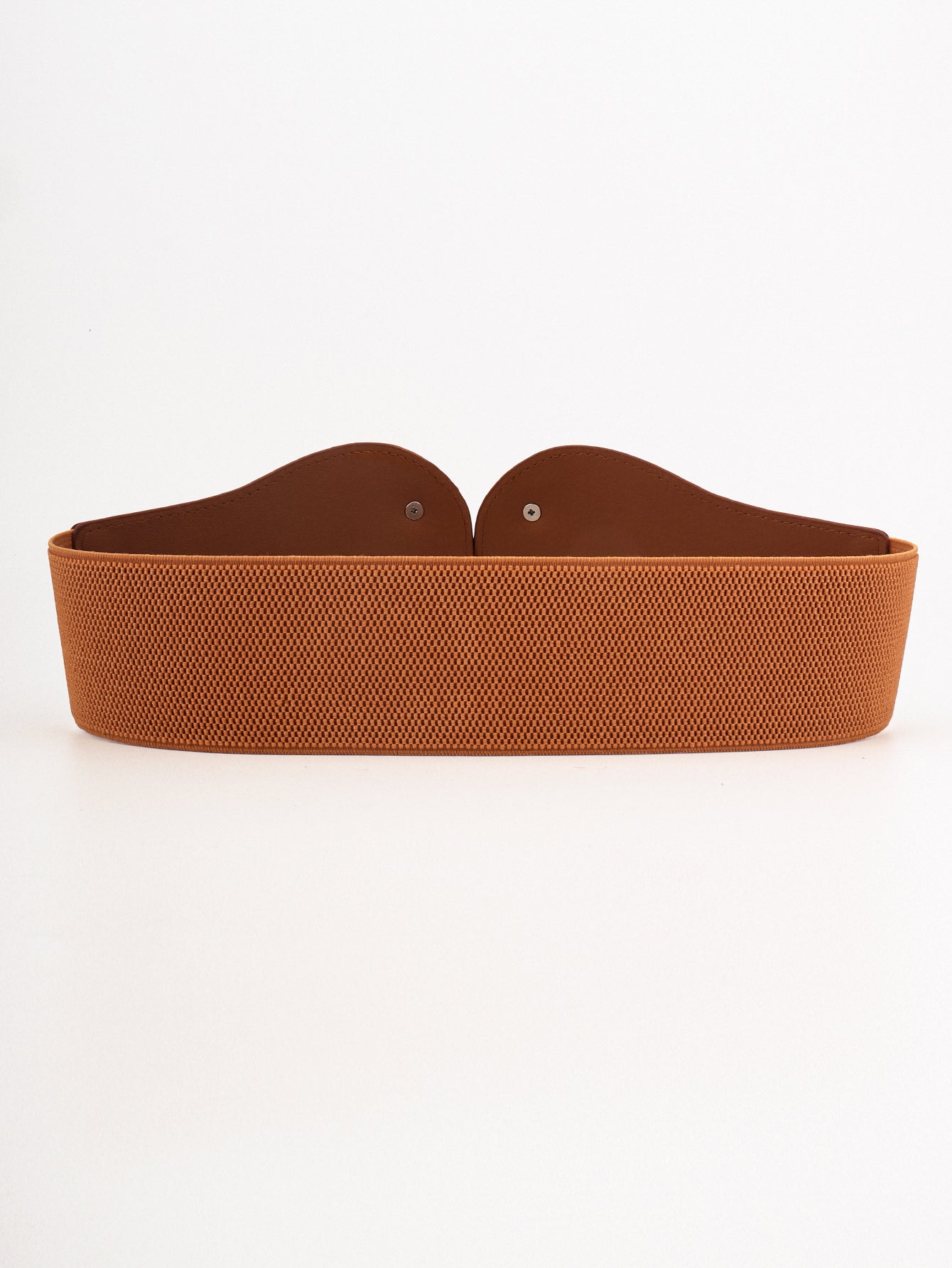 BELT - Alloy Buckle Elastic PU Leather
