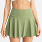 Breathable Yoga Tennis Shorts Skirt
