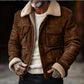 Coat Top Lambswool Lapel Zip Jacket
