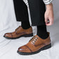 Leather Shoes Business Formal Wear  Round Head
