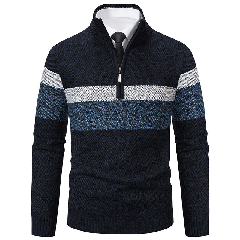 Thick Warm Quarter zip For Men