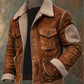 Coat Top Lambswool Lapel Zip Jacket