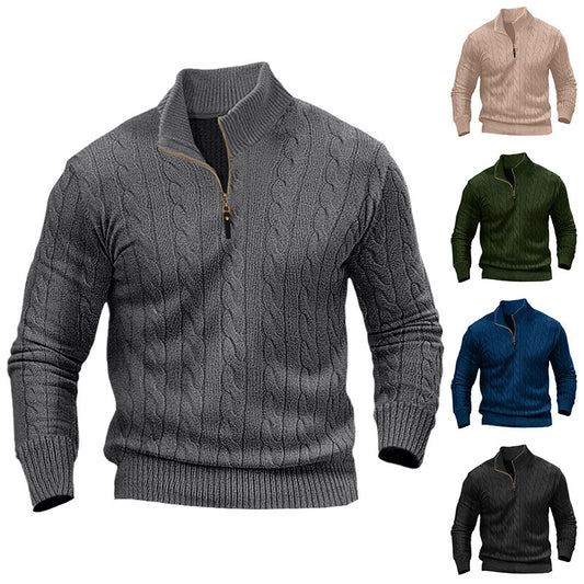 Casual Long-sleeved Solid Sweatshirt