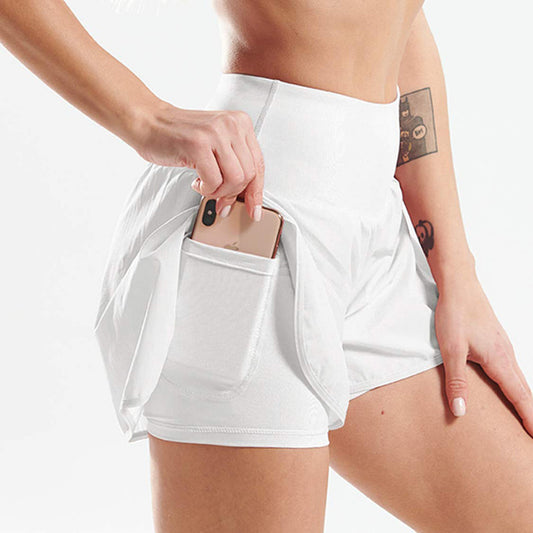 Fitness Quick Drying Sports Anti Glare Shorts