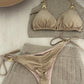 Brilliant Light Gold Semi-Thong Set