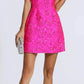 SAGE - Floral Embroidered Appliqué Dress