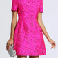 SAGE - Floral Embroidered Appliqué Dress