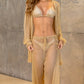MILAN - Gold Cover-up Set