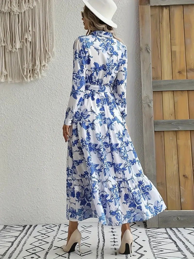CECILY - Flower Print Dress