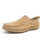 Trendy Low-top Slip-on Loafers Sewing Simple Outdoor