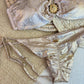 Ivory Gold Tub Top Set