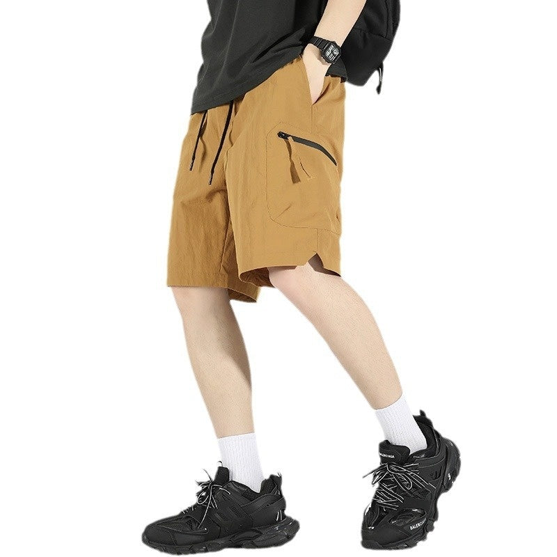 Ice Silk Thin Sports Shorts