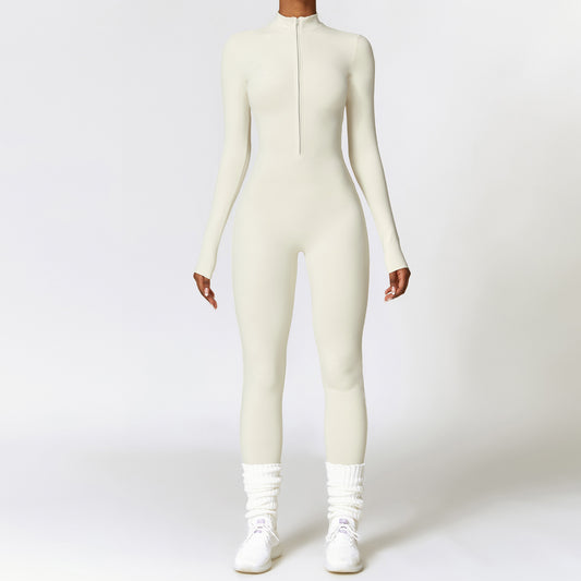 Long-sleeved Breathable Yoga Jumpsuit
