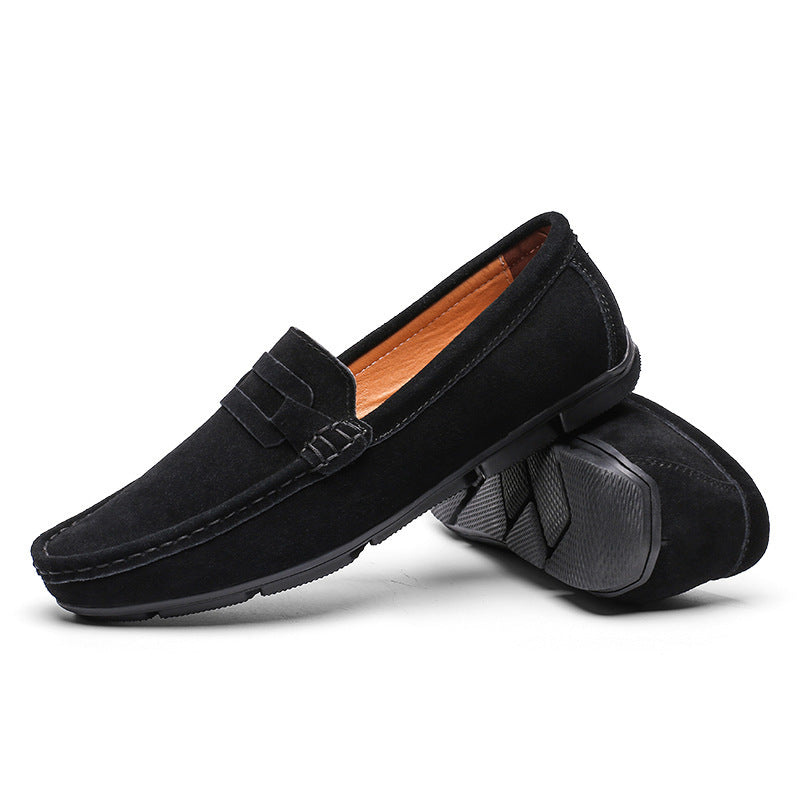 Slip-on Gommino Male Authentic Leather British Style Lazy Soft Sole Shoes