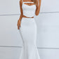 VICTORIA - Cut-out Seam Detail Cami and Fishtail Skirt Set