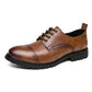 Leather Shoes Business Formal Wear  Round Head