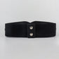 BELT - Elastic Wide PU Leather