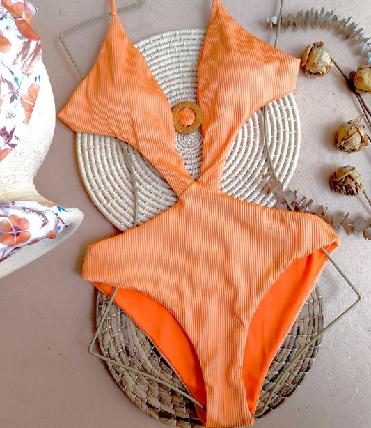 DALIAH-  Peachy One-Piece
