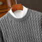 Knitwear Round Neck Loose Thick Twist