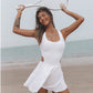 Fashion High-end One-piece Short Skirt Yoga Dress