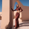 GRACE - Metal Chain Skirt Set
