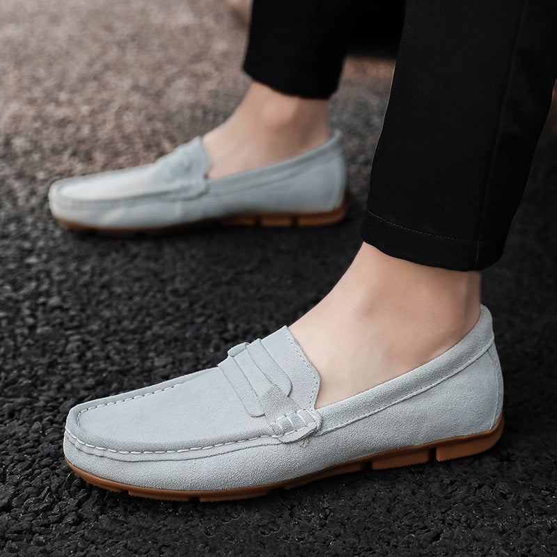 Slip-on Gommino Male Authentic Leather British Style Lazy Soft Sole Shoes