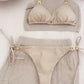 Brilliant Light Gold Semi-Thong Set