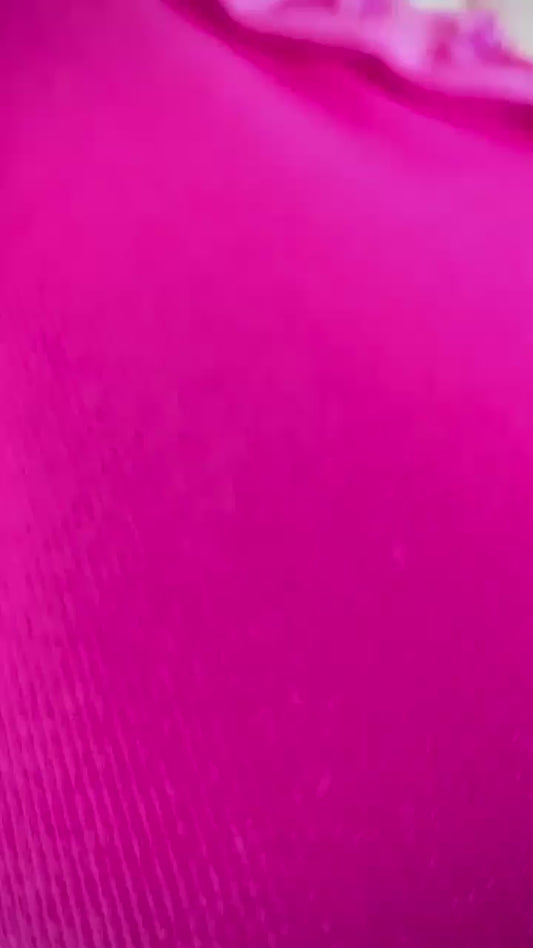 PINK Matte Semi-Thong Set